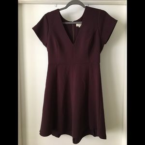 Wilfred burgundy cocktail dress